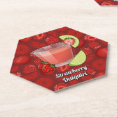 Strawberry Daiquiri Paper Untersetzer (angewinkelt)