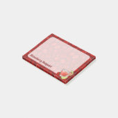 Strawberry Daiquiri Post-it Notes Klebezettel (angewinkelt)
