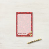 Strawberry Daiquiri Post-it Notes Post-it Klebezettel (Auf Schreibtisch)