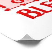 Strawberry Daiquiri Poster (Ecke)