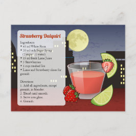 Strawberry Daiquiri Rezept Karte
