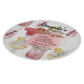 Strawberry Daiquiri Rezept Personalisiert Schneidebrett (Ecke)