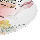 Strawberry Daiquiri Rezept Personalisiert Schneidebrett (Ecke)