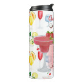 Strawberry Daiquiri Rezept Personalisiert Thermosbecher (Nach links gedreht)