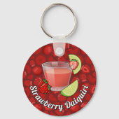 Strawberry Daiquiri Schlüsselanhänger (Vorderseite)