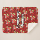 Strawberry Daiquiri Sherpadecke (Vorderseite (Horizontal))