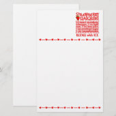 Strawberry Daiquiri stationär, anpassen Briefpapier (Vorne/Hinten)