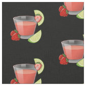 Strawberry Daiquiri Stoff (Nahaufnahme)