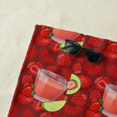 Strawberry Daiquiri Strandtuch (Beispiel)