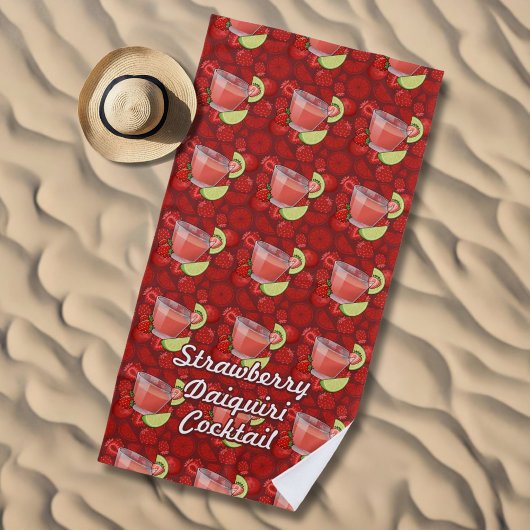 Strawberry Daiquiri Strandtuch