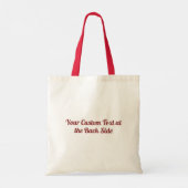 Strawberry Daiquiri Tote Bag Tragetasche (Rückseite)