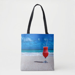 Strawberry Daiquiri Tropical Punch Caribbean Beach Tasche