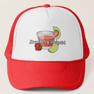 Strawberry Daiquiri Trucker Hat Truckerkappe