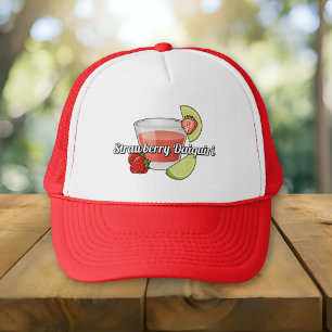 Strawberry Daiquiri Trucker Hat Truckerkappe
