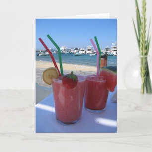 Strawberry Daiquiris, Mykonos, Griechenland - Karte