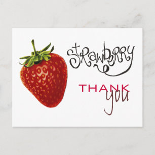 Strawberry Danke, Anmerkung Postkarte