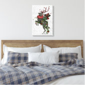 Strawberry Deer Leinwanddruck (Insitu (Schlafzimmer))