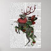 Strawberry Deer Poster (Vorne)
