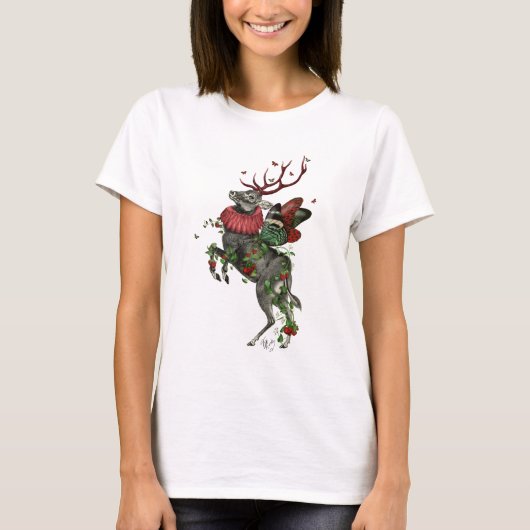 Strawberry Deer T-Shirt (Vorderseite)
