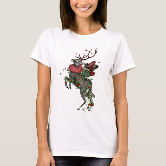 Strawberry Deer T-Shirt (Vorderseite)