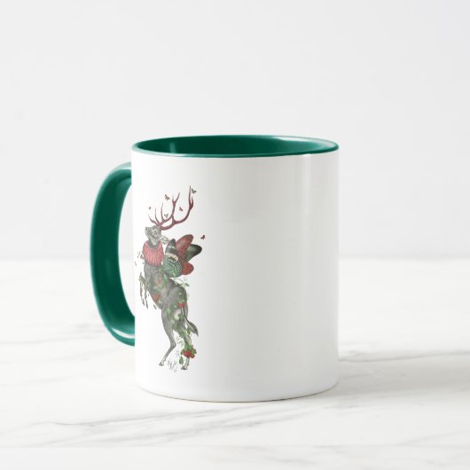 Strawberry Deer Tasse (Vorderseite Links)