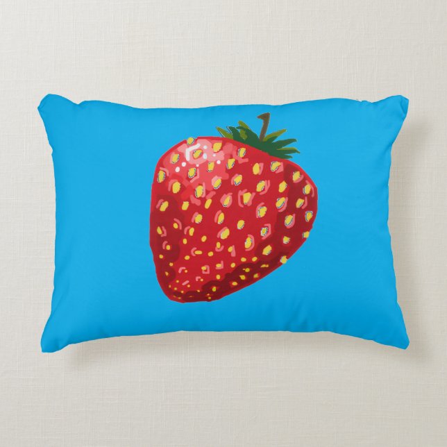 Strawberry Dekokissen (Vorderseite)