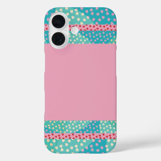 Strawberry Delight Case-Mate iPhone Hülle (Rückseite)