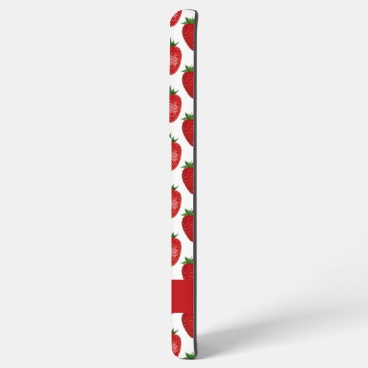 Strawberry Delight Monogram Samsung Galaxy Hülle (Rückseite (Horizontal))