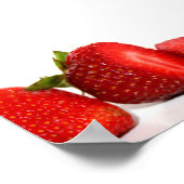 Strawberry Delight Poster (Ecke)