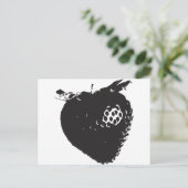 Strawberry Delight Postkarte (Stehend Vorderseite)