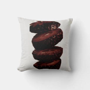 Strawberry Design Throw Kissen - Soft & Stylish