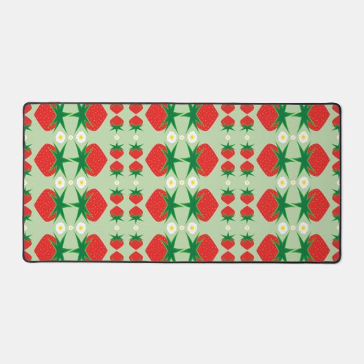 Strawberry Desk Mat Schreibtischunterlage (Vorderseite)
