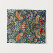 Strawberry Dieb, Dots by After William Morris Wandteppich (Vorderseite (Horizontal))