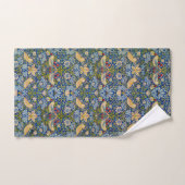 Strawberry-Dieb-Vogel von William Morris Badhandtuch Set (Handtuch)