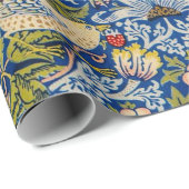 Strawberry-Dieb-Vogel von William Morris Geschenkpapier (Rolleneckpunkt)