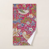 Strawberry Dieb, William Morris Badhandtuch Set (Handtuch)