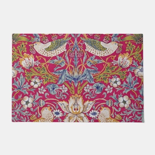 Strawberry Dieb, William Morris Fußmatte (Vorderseite)