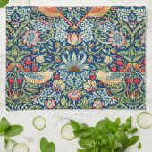 Strawberry Dieb, William Morris Geschirrtuch (Gefaltet)