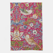 Strawberry Dieb, William Morris Geschirrtuch (Vertikal)