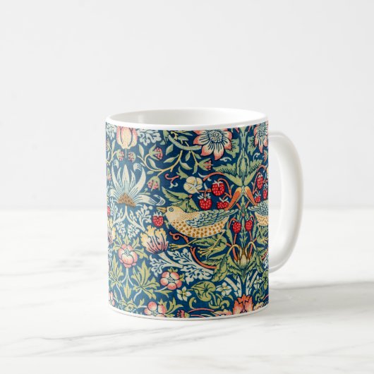 Strawberry Dieb, William Morris Kaffeetasse (VorderseiteRechts)