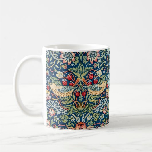 Strawberry Dieb, William Morris Kaffeetasse (Links)