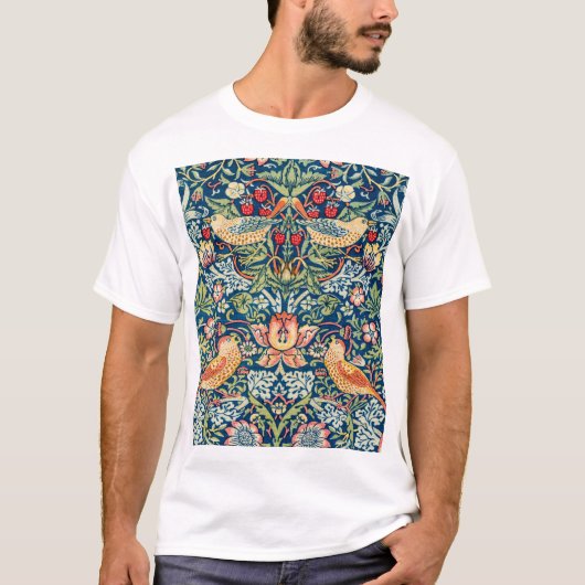 Strawberry Dieb, William Morris T-Shirt (Vorderseite)