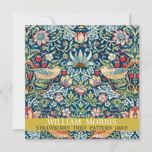 Strawberry diief - Design of William Morris (Vorderseite)