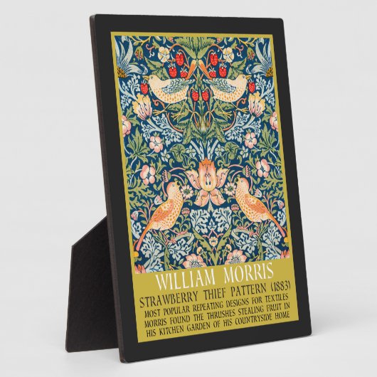 Strawberry diief - Design of William Morris Fotoplatte (Seite)