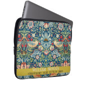 Strawberry diief - Design of William Morris Laptopschutzhülle (Vorne Rechts)
