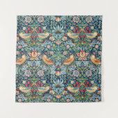 Strawberry diief - Design of William Morris Wandteppich (Vorderseite)