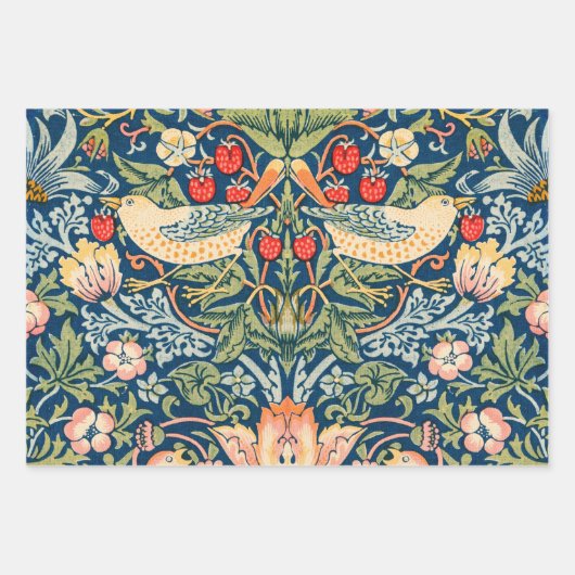 Strawberry Diief Geschenk Wrap Flachblatt Set 3 Geschenkpapier Set (Vorderseite 2)