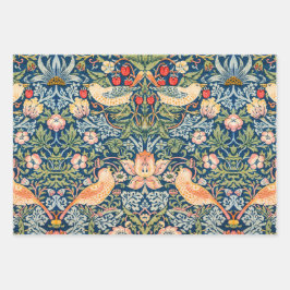 Strawberry Diief Geschenk Wrap Flachblatt Set 3 Geschenkpapier Set