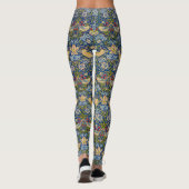 Strawberry Diief Muster William Morris Leggings (Rückseite)