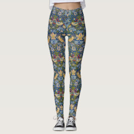 Strawberry Diief Muster William Morris Leggings